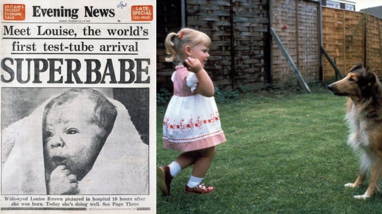 La primera bebé de probeta: cómo siguió la vida de Louise Brown, y el caso poco conocido de su hermana