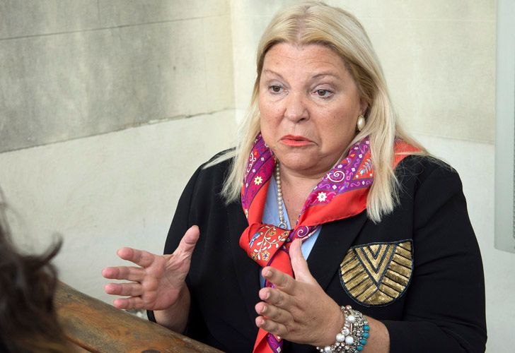 Carrió defendió a Mirtha y volvió a la carga contra Lorenzetti