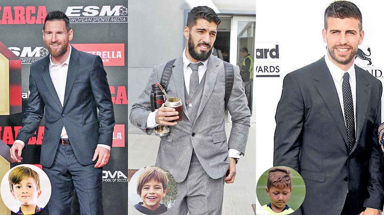 Los hijos de Messi, Piqué y Suárez brillan en las inferiores de Barcelona