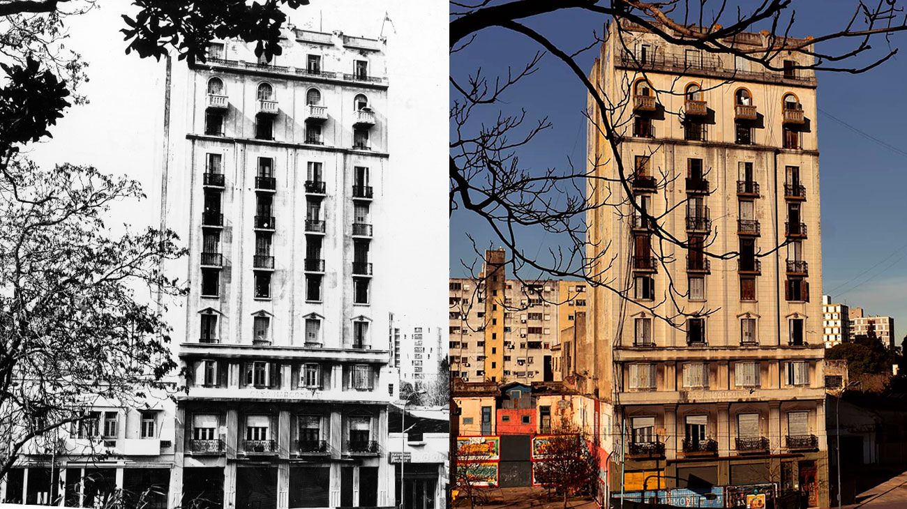 Fotos | Las vidas del Marconetti, el edificio a demoler para construir el Metrobus