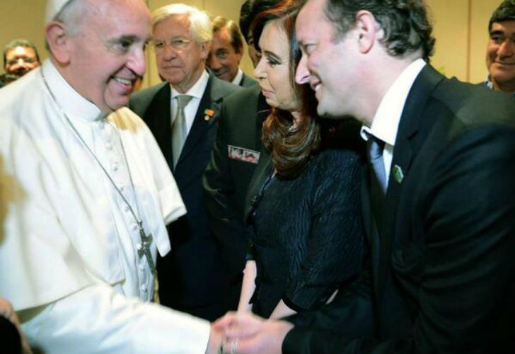 Insaurralde insiste en que visitó al Papa por su "historia personal"