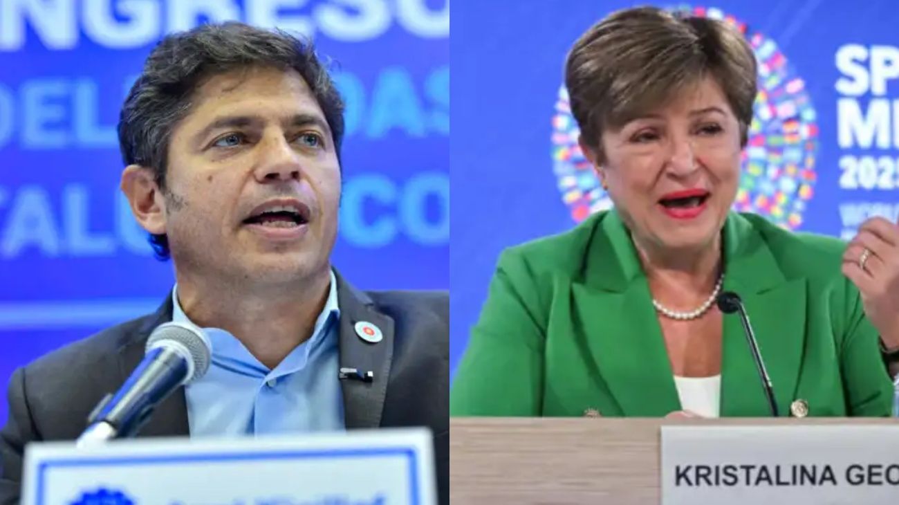 Axel Kicillof pidió investigar a Kristalina Georgieva: "Violó el reglamento del FMI"
