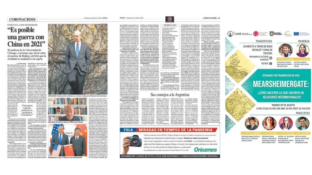 Que Mearsheimer no nos tape el bosque