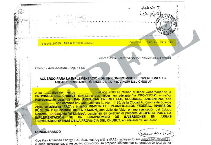 Investigación por coimas: nuevas pruebas contra De Vido