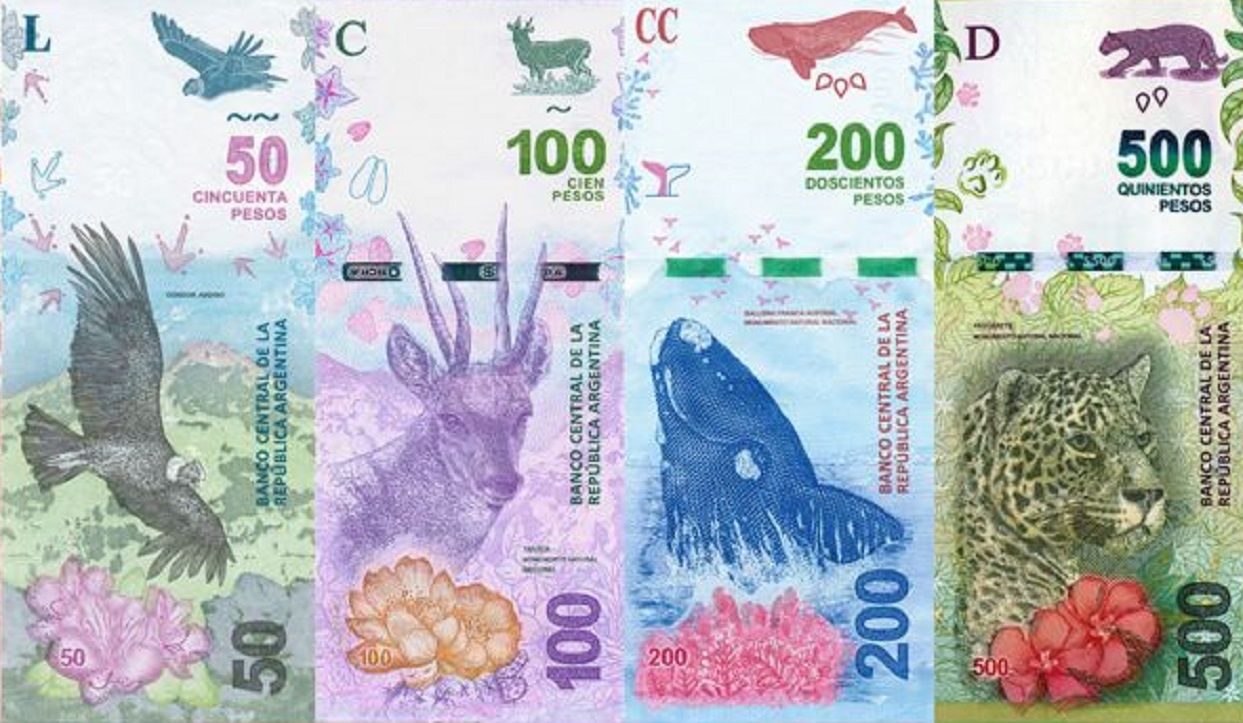 El Banco Central anunció nuevos billetes que se imprimirán sin animales