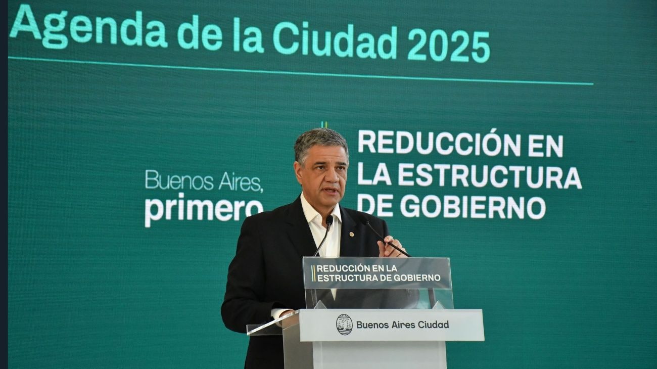 Jorge Macri reduce la estructura del Gobierno porteño y ahorra más de 13 mil millones de pesos