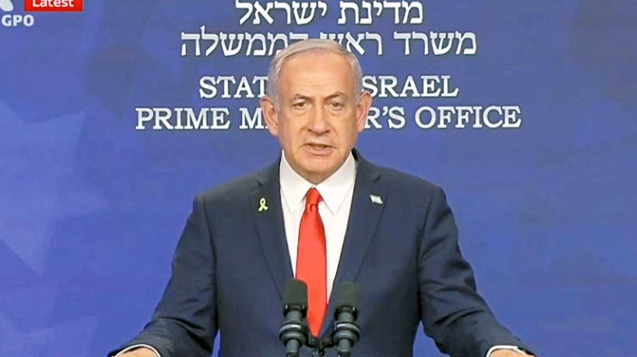 Benjamin Netanyahu y Donald Trump evaluaron las acciones de guerra
