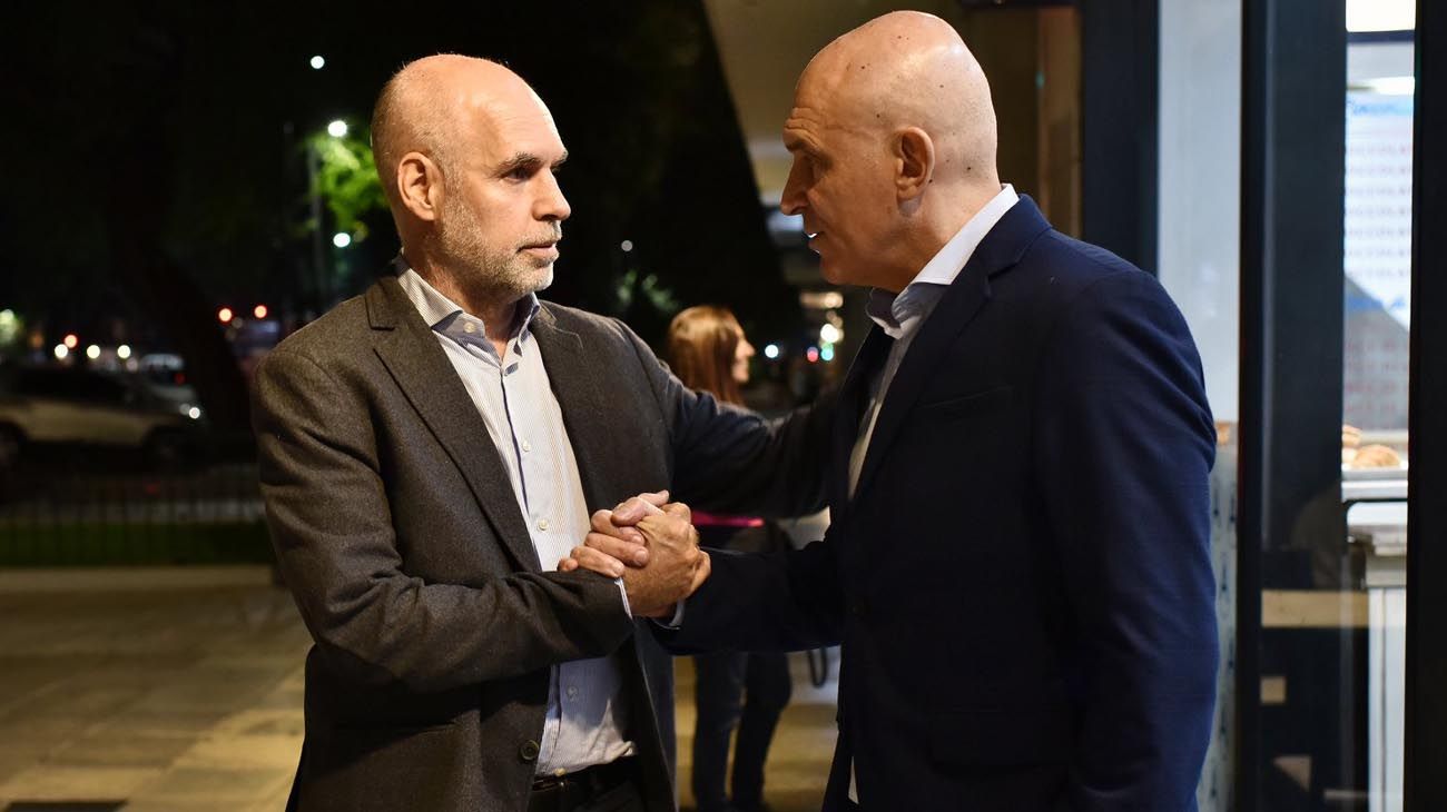 Horacio Rodríguez Larreta le dio la bienvenida a José Luis Espert a Juntos por el Cambio