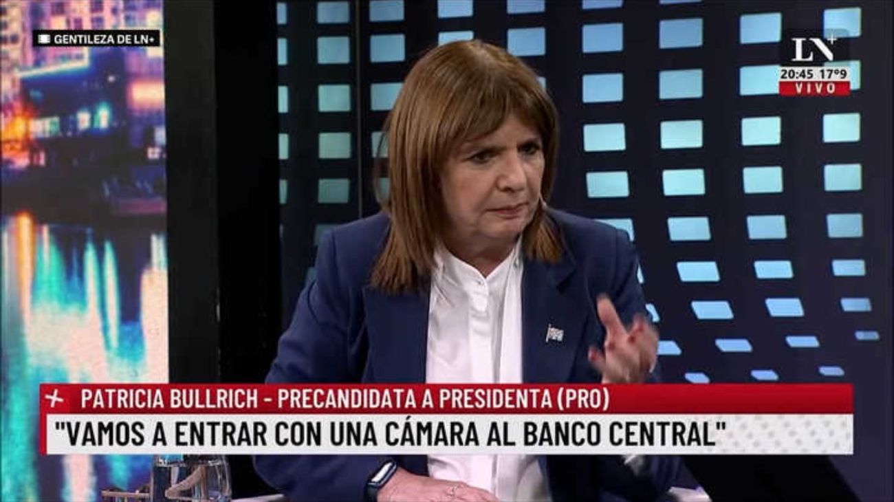 Un nuevo blooper de Patricia Bullrich