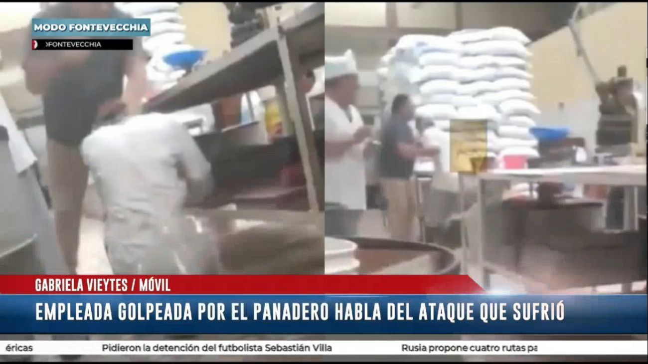 Un panadero boxeador golpeó a dos empleadas