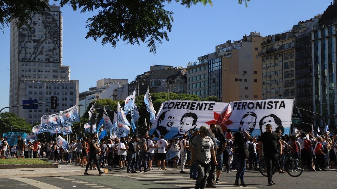 El kirchnerismo copó la calle y exigió “una Navidad sin presos políticos”