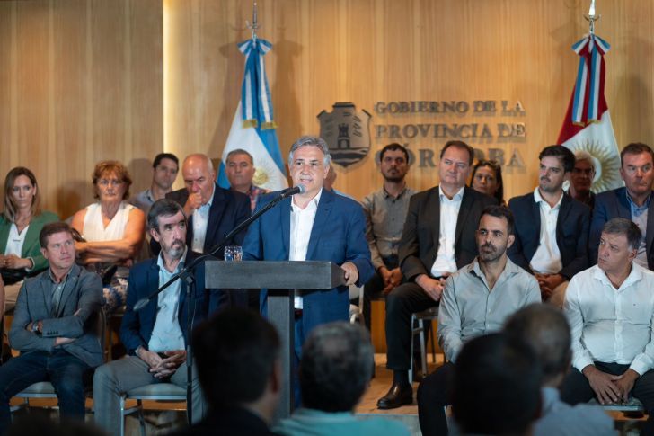 “Córdoba nunca se arrodilló y tampoco lo hará ahora”, el mensaje de Llaryora a Milei