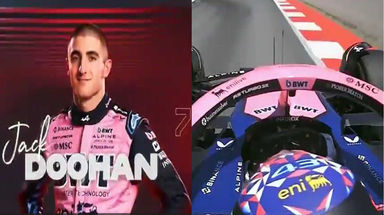 El blooper con Franco Colapinto en la transmisión oficial del GP de España