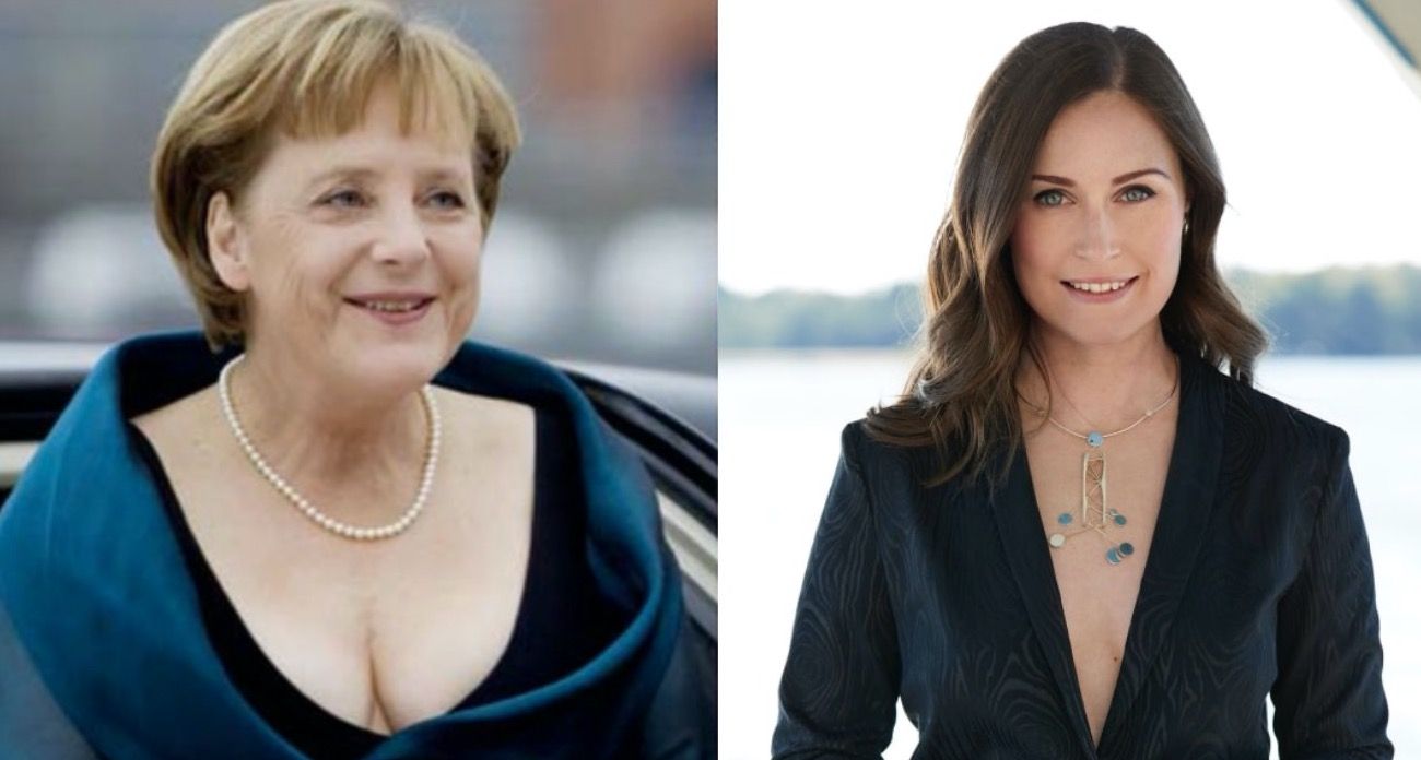 De Angela Merkel a Sanna Marin: si sos primera ministra, prohibido usar escotes