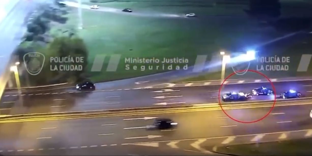 Video: Terrible persecución policial en plena Avenida General Paz