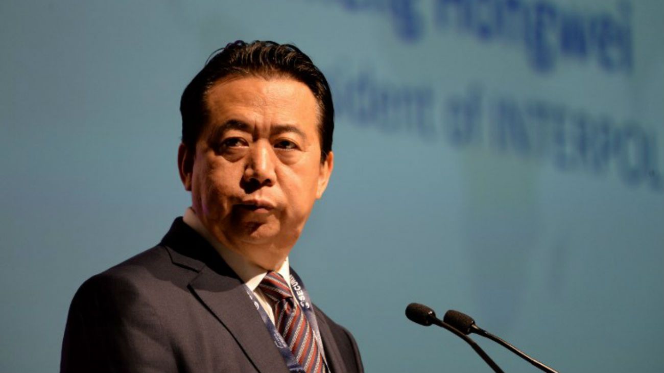 Interpol exigió a China que aclare la situación de su jefe desaparecido, Meng Hongwei