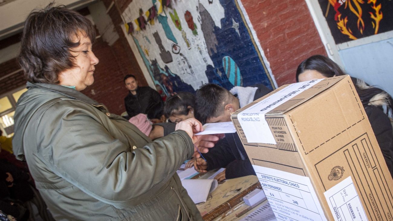 Votó la madre de Cecilia Strzyzowski en Resistencia: "El de hoy es el voto bronca"