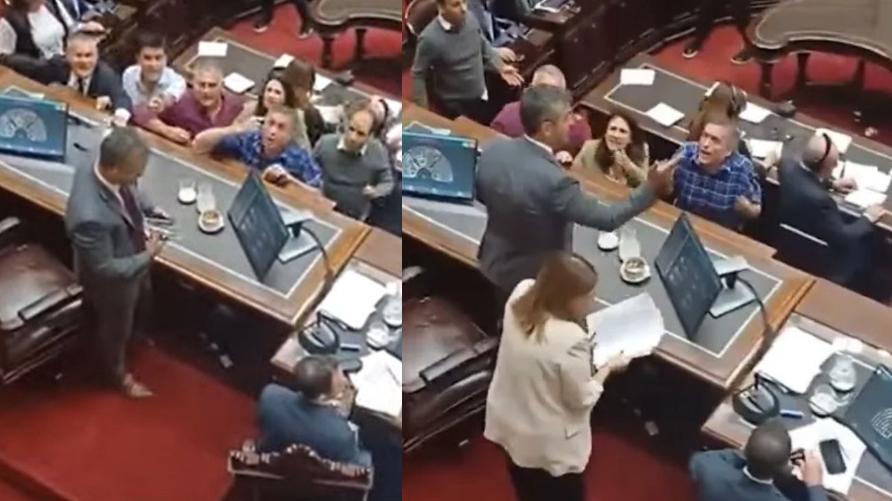 Máximo Kirchner enfureció contra Martín Menem cuando se levantaba la sesión