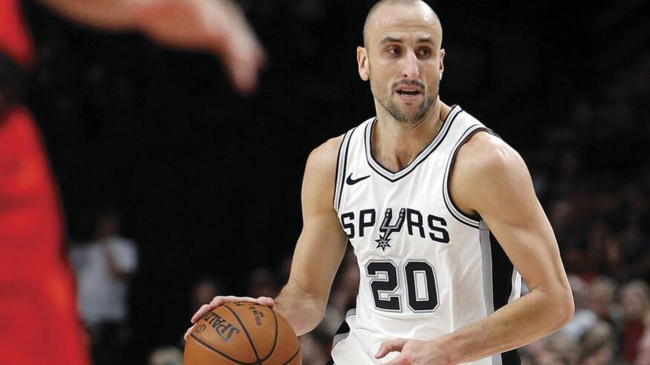 Manu Ginóbili, entre los 100 mejores jugadores de la historia de la NBA según Bleacher Report