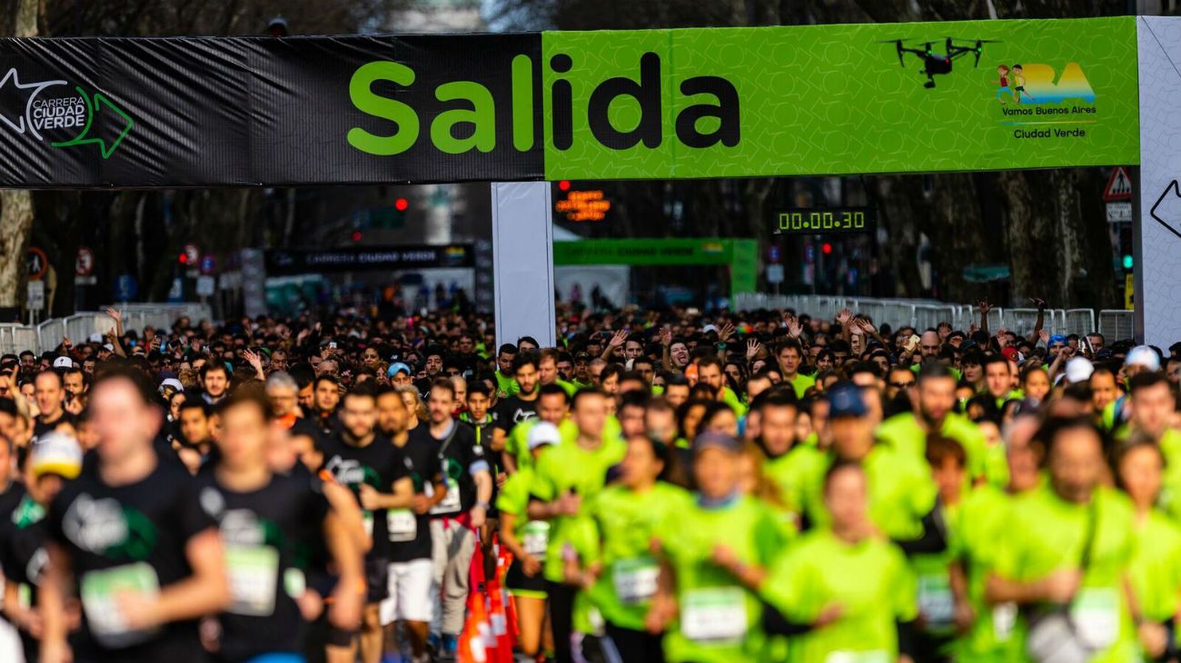 Seis mil personas corrieron para fomentar la separación de residuos