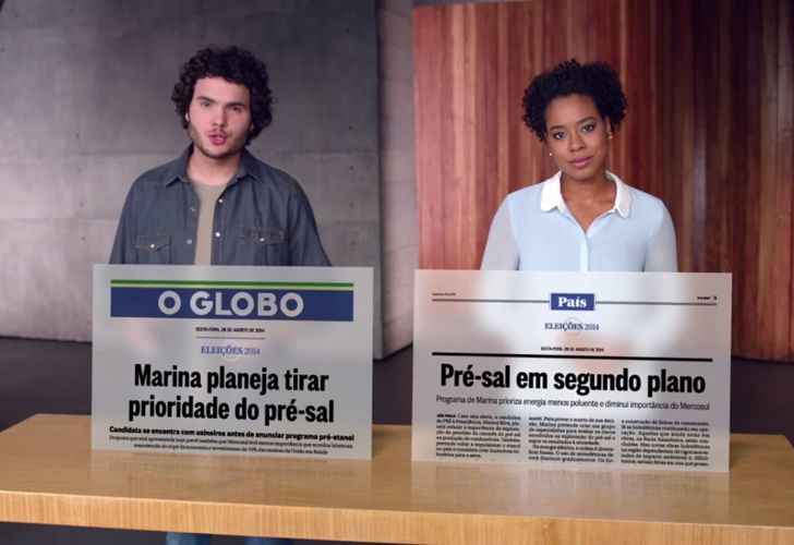 La campaña negativa de Dilma erosiona al “huracán Marina”