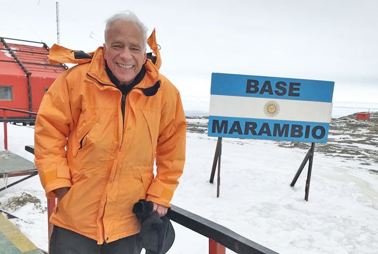 “Al fin cumplí el gran sueño de estar en la Antártida”