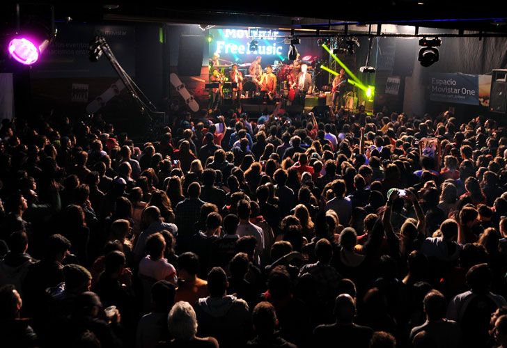 Bariloche vibró al ritmo del Movistar Free Music, junto a Pericos