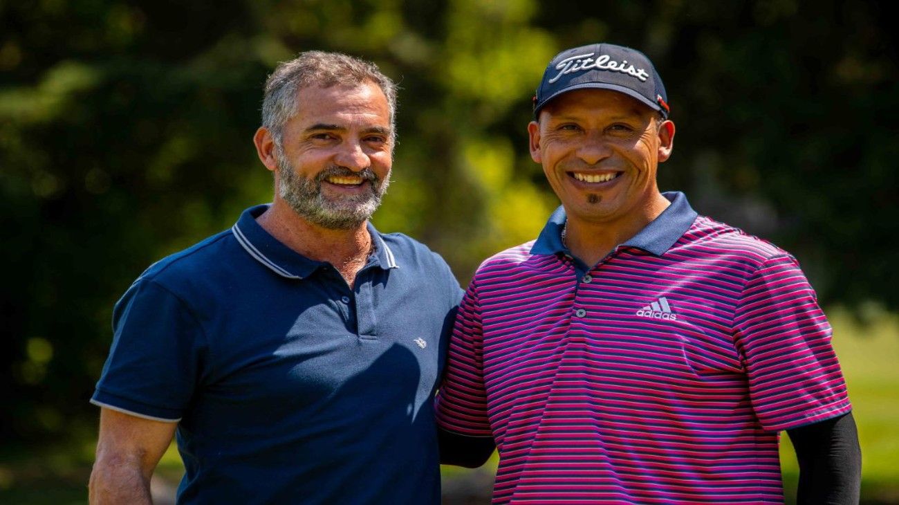 Victoria para dos profesionales del golf
