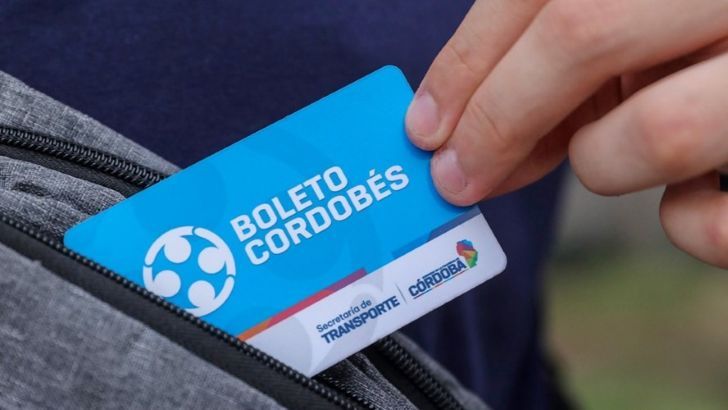 Ya está vigente el Boleto Educativo Cordobés