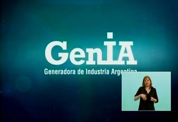 El spot en cadena nacional que une la imagen de CFK con la sigla "GenIA"