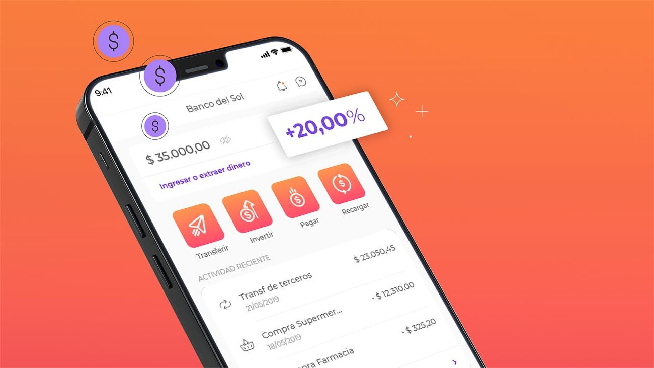 Banco del Sol: tu banco en una app con la mejor tasa del mercado