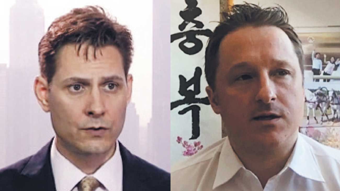 Dos canadienses acusados de espionaje
