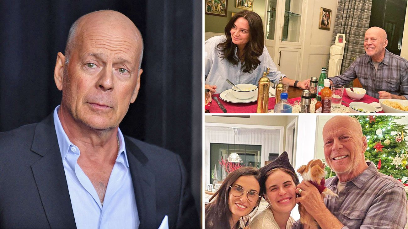 Bruce Willis atraviesa su enfermedad al cuidado de un equipo de ‘siete mujeres’