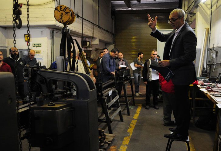 Se duplicaron las subastas de equipos fabriles por la caída de la actividad