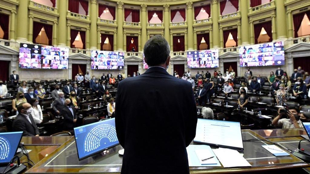 Sergio Massa fue reelecto como presidente de la Cámara de Diputados
