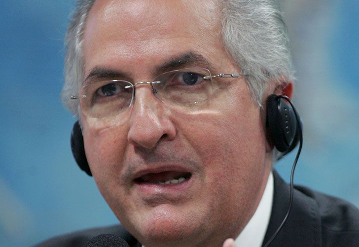 El opositor venezolano Antonio Ledezma vuelve a quedar en prisión domiciliaria