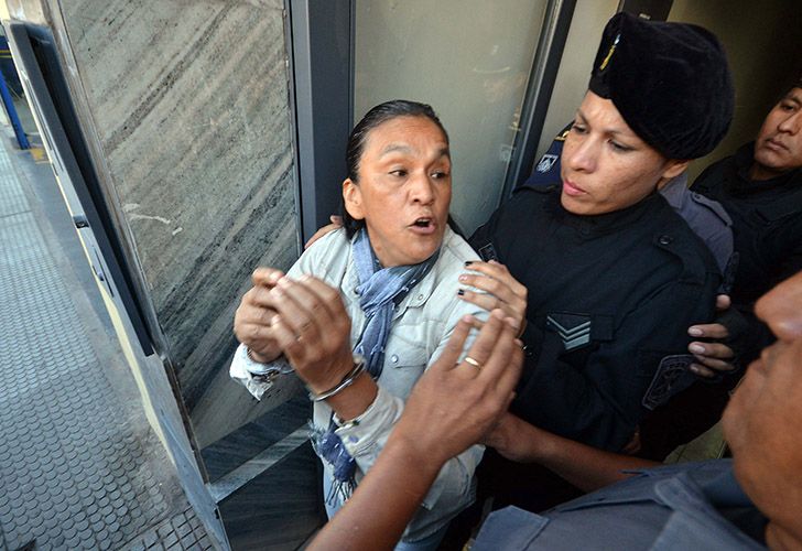 Milagro Sala antes de declarar: "El juez recibe subsidios de Gerardo Morales"