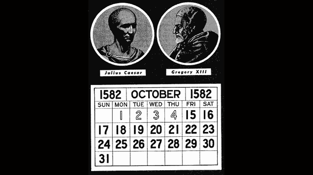 Un agujero negro en el calendario: los 10 días de octubre que nunca existieron