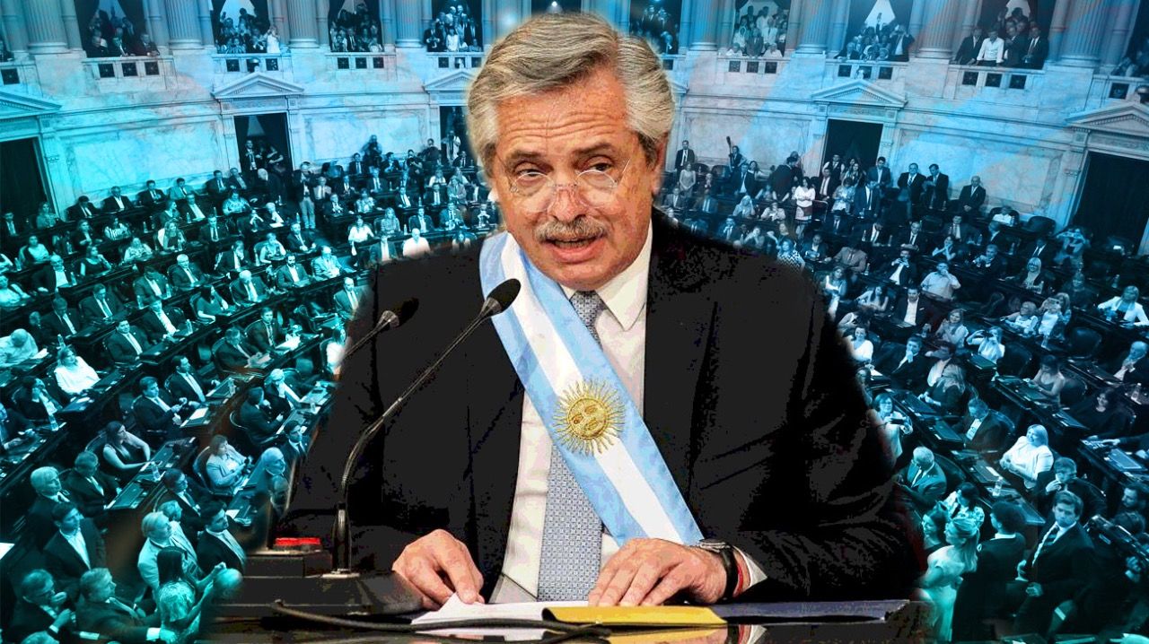 Asumió Fernández: al lado de Macri, es Churchill