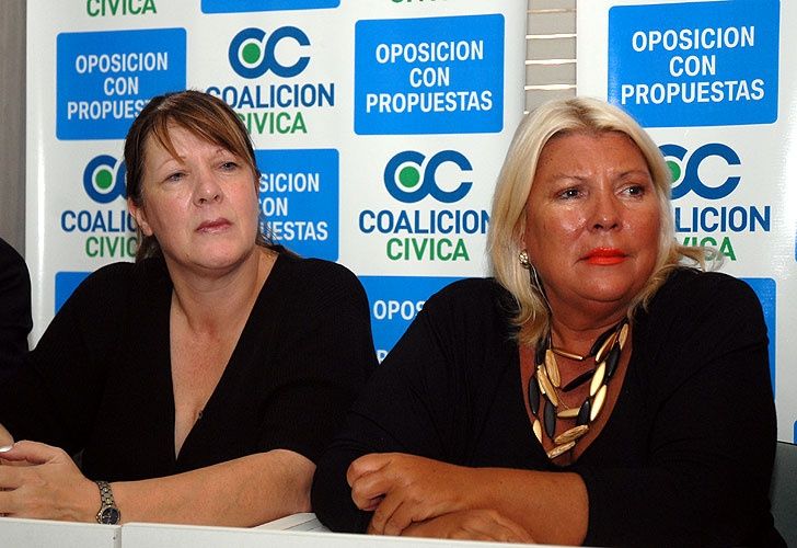 Crece la interna de UNEN: "Carrió reacciona igual a Cristina Kirchner"