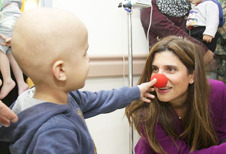 Dina Mired, princesa de Jordania, en Buenos Aires