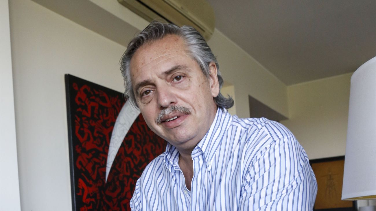 Alberto Fernández: "No tuve una embolia pulmonar, estoy espléndido"