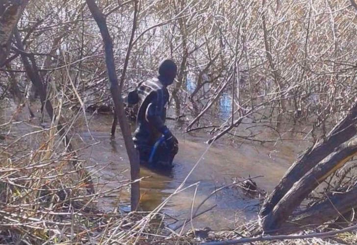 Comenzó la intensa búsqueda de Santiago Maldonado sobre el Río Chubut