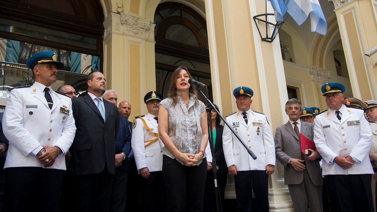 Tras la polémica con Sergio Berni, Sabina Frederic encabezó el Consejo de Seguridad Interior