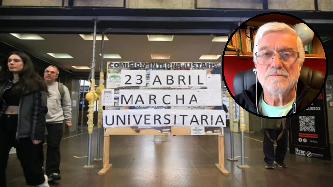 Julio Gambina: “El presupuesto de 2024 para la universidad pública es el más bajo del siglo”