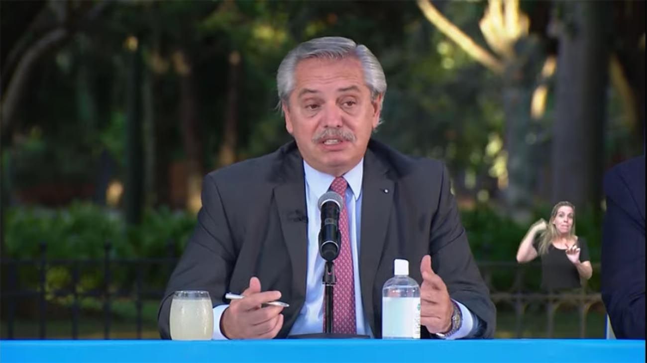 Alberto Fernández presentó el nuevo acuerdo de precios: "Necesitamos de todos para ponerle fin a la inflación"