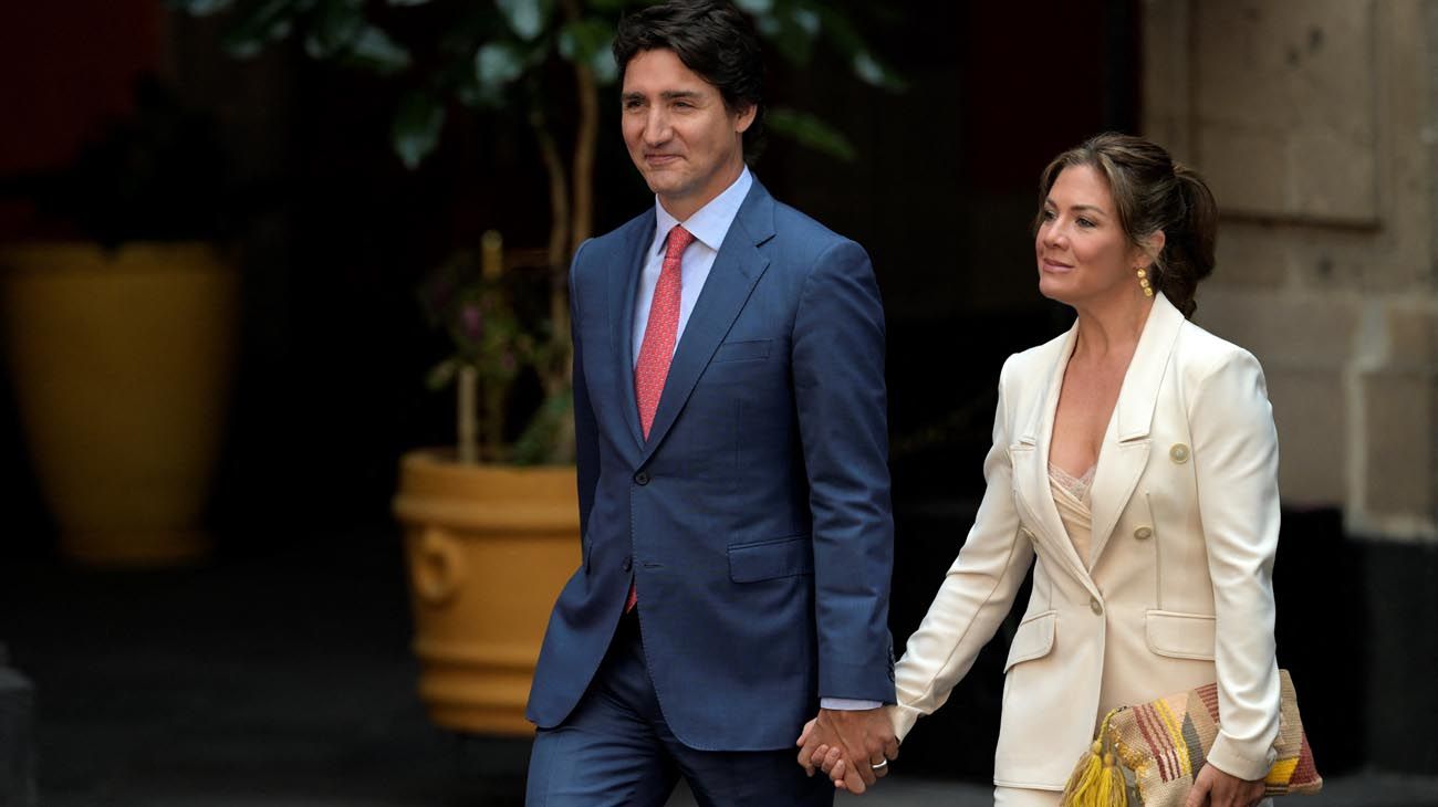 Justin Trudeau se separó de su esposa Sophie tras 18 años de matrimonio