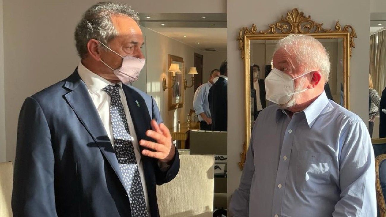 Detrás de la foto de Scioli con Lula, un mensaje al corazón de Bolsonaro