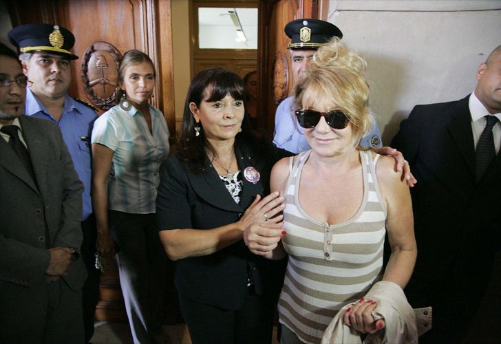 Soledad Silveyra acompañó a Susana Trimarco