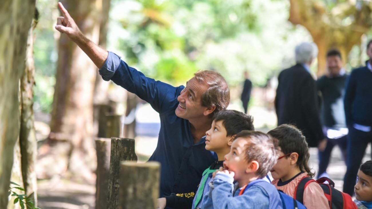 Garro anunció la reapertura del bioparque para escuelas con un nuevo programa educativo